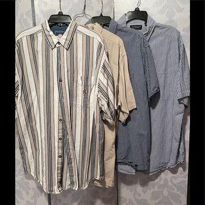 Lot of 4 men’s shirts.